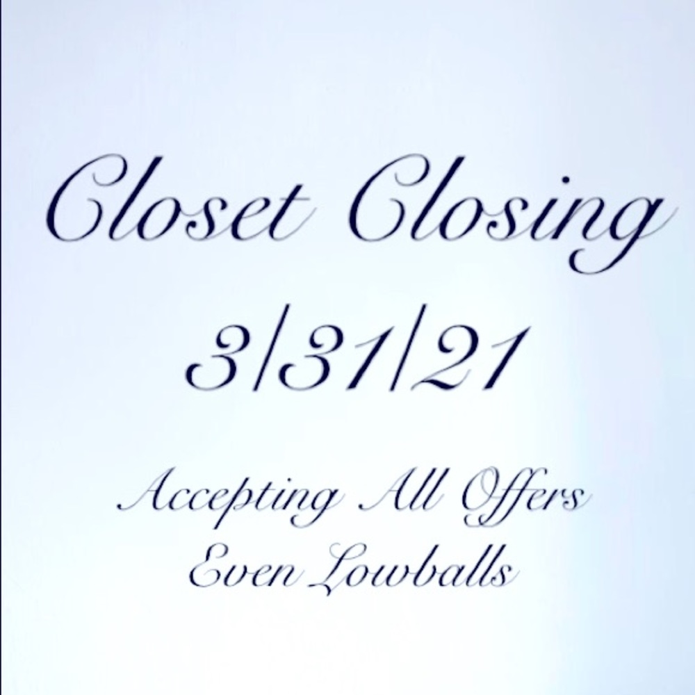 Closet Closing!